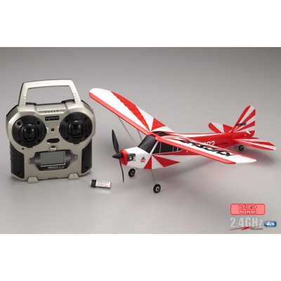 MINIUM CLIPPED WING CUB Readyset 4-CHANNEL RED