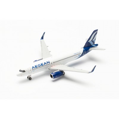 Aegean Airlines Airbus A320 - 1/500 SCALE - HERPA 536547