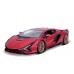 LAMBORGHINI SIAN FKP 37 WHITE/RED - 1/18 SCALE - BURAGO