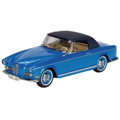 BMW 503 CABRIO BLAU - 1/43 SCALE ( SCHUCO Nr. 02245 )