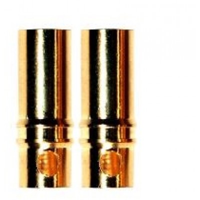 6.0 mm BANANA CONNECTORS GOLD PLATED ( FEMALE ) - 1 PIECE