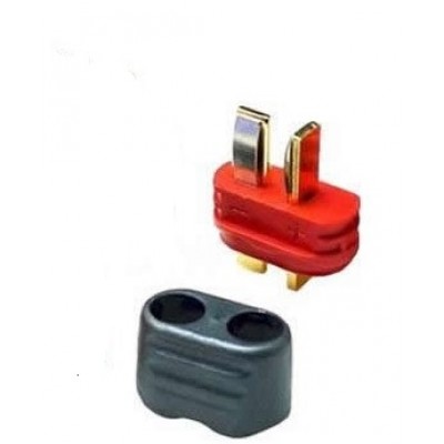 T-PLUG - MALE ULTRA PLUG GOLD WITH PROTECTION - 1 PC 
