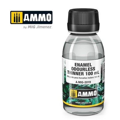 ENAMEL ODOURLESS THINNER 100 ml - AMMO MIG 2019