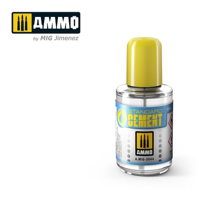 STANDARD CEMENT FOR PLASTIC MODELS 30ml - AMMO BY MIG JIMENEZ 2044