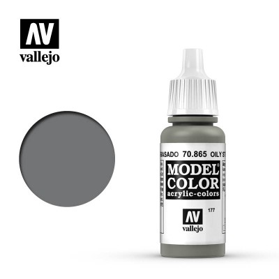 OILY STEEL - MODEL ACRYLIC COLOR 17ml - VALLEJO 70.865