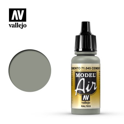 CEMENT GREY RAL7033 - MODEL AIR 17ml - VALLEJO 71.045