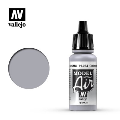 CHROME ( Metallic ) - MODEL AIR 17ml - FS17178 - VALLEJO 71.064