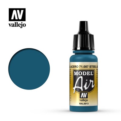 STEEL BLUE - MODEL AIR 17ml - VALLEJO 71.087