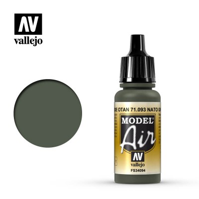 NATO GREEN FS34094 - MODEL AIR 17ml - VALLEJO 71.093