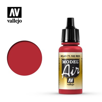 RED - MODEL AIR 17ml - VALLEJO 71.102