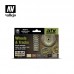 WHEELS AND TRACKS ( 6 PCS x 17ml ) - AFV SERIES VALLEJO 71.213