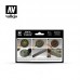 WHEELS AND TRACKS ( 6 PCS x 17ml ) - AFV SERIES VALLEJO 71.213