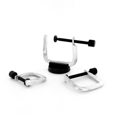 G-CLAMPS ( 3 PCS , 35mm/30mm/20mm ) AND MAGNET - MODEL CRAFT