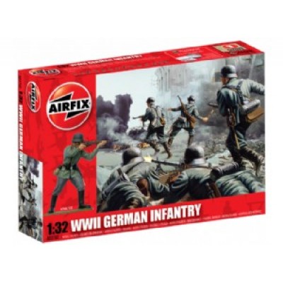 WWII GERMAN INFANTRY - 1/32 SCALE - AIRFIX A02702V