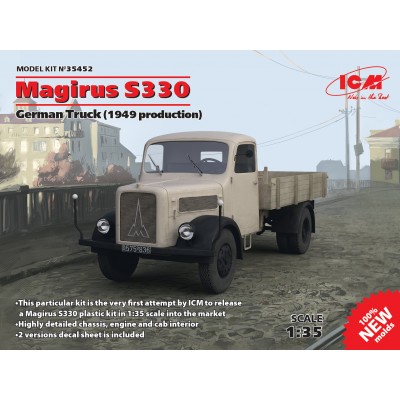 Magirus S330 German truck (1949 production) - 1/35 SCALE - ICM 35452
