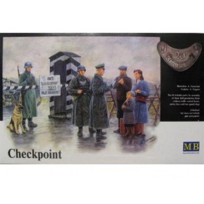 CHECKPOINT WWII - 1/35 SCALE - MASTERBOX 3527