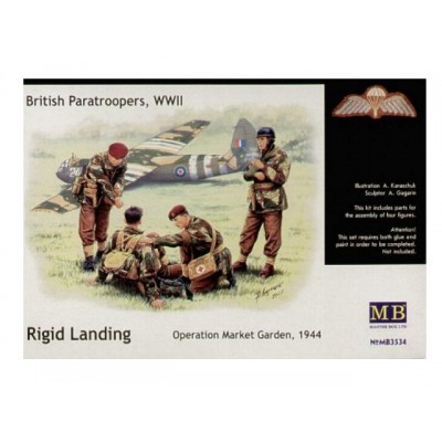 BRITISH PARATROOPERS WWII - 1/35 SCALE - MASTER BOX 3534