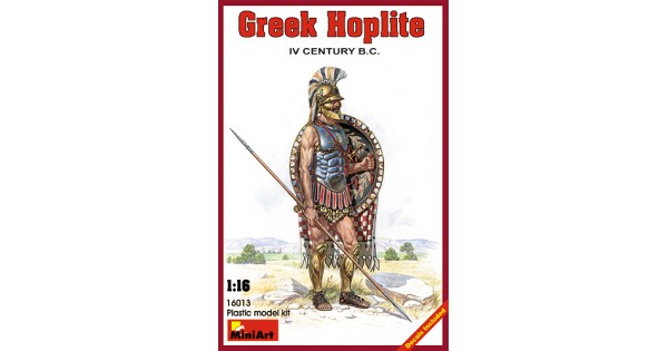 MIN16013 Greek Hoplite IV Century BC Miniart 1:16 