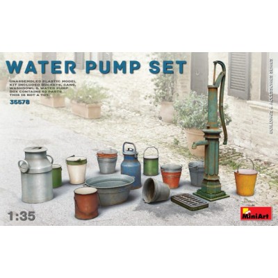 WATER PUMP SET - 1/35 SCALE - MINIART 35578