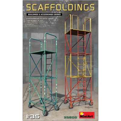 SCAFFOLDINGS - 1/35 SCALE - MINIART 35605