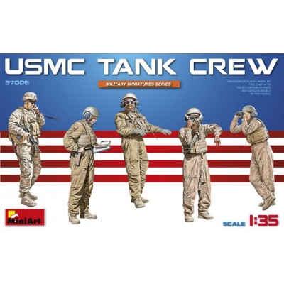 USMC TANK CREW ( 5 FIGURES ) - 1/35 SCALE