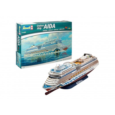 AIDA (blu, sol, mar, stella) CRUISER SHIP - 1/400 SCALE - REVELL