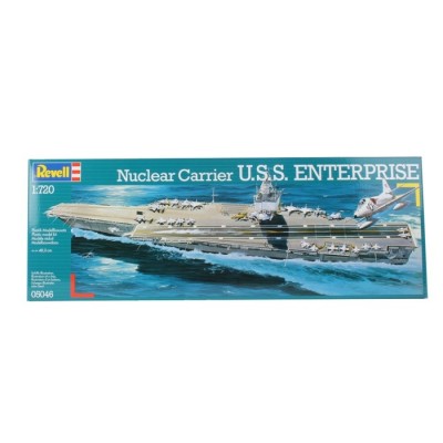 U.S.S. ENTERPRISE NUCLEAR CARRIER - 1/720 SCALE - REVELL