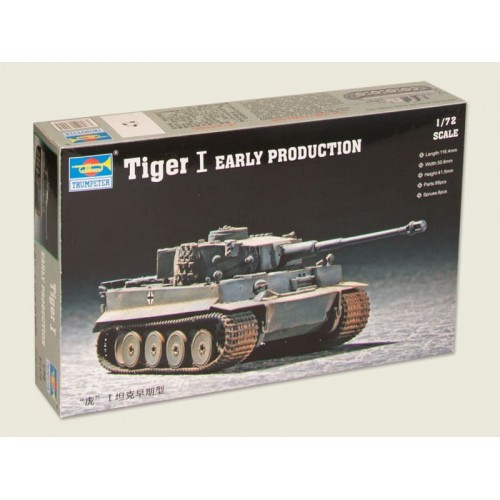 Trumpeter 1/72 07242 Tiger I Early Production