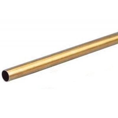 BRASS TUBE ( DIAMETER 2.0 / 1.2mm ) LENGTH: 1m - 1 PIECE