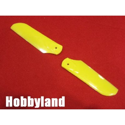 TAIL ROTOR BLADES YELLOW