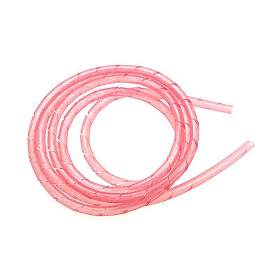 SPIRAL SILICONE TUBE RED