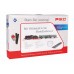 HO TRAIN STARTER SET - PASSENGER TRAIN WITH STEAM LOCO WITH TENDER AND 2 WAGONS - PIKO