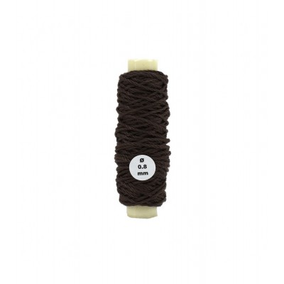 THREAD BROWN 0.8 mm - ARTESANIA