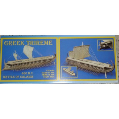 GREEK TRIREME - 1/72 SCALE - LENGTH : 51.5 CM - DUSEK